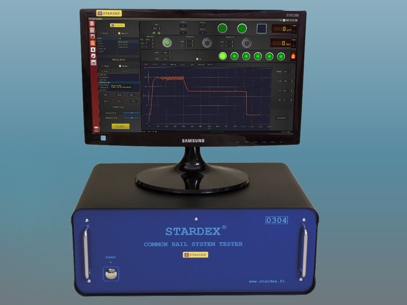 Stardex test equipment for Common Rail diesel systems STARDEX 0304 COMMON RAIL TESTER