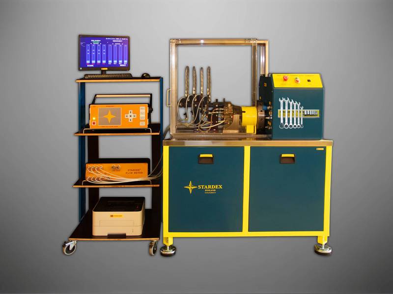Stardex test equipment for modern diesel systems STARDEX 0802 TEST BENCH