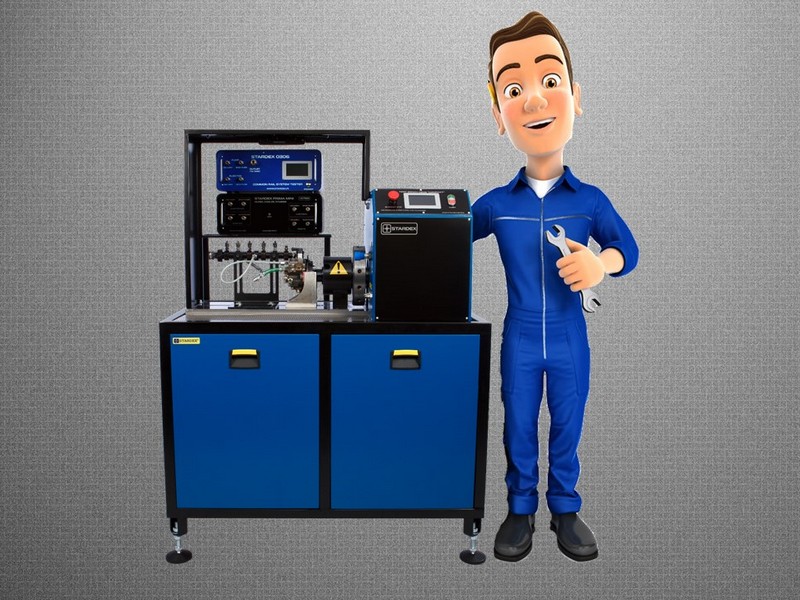 Stardex test equipment for modern diesel systems STARDEX 0803 TEST BENCH