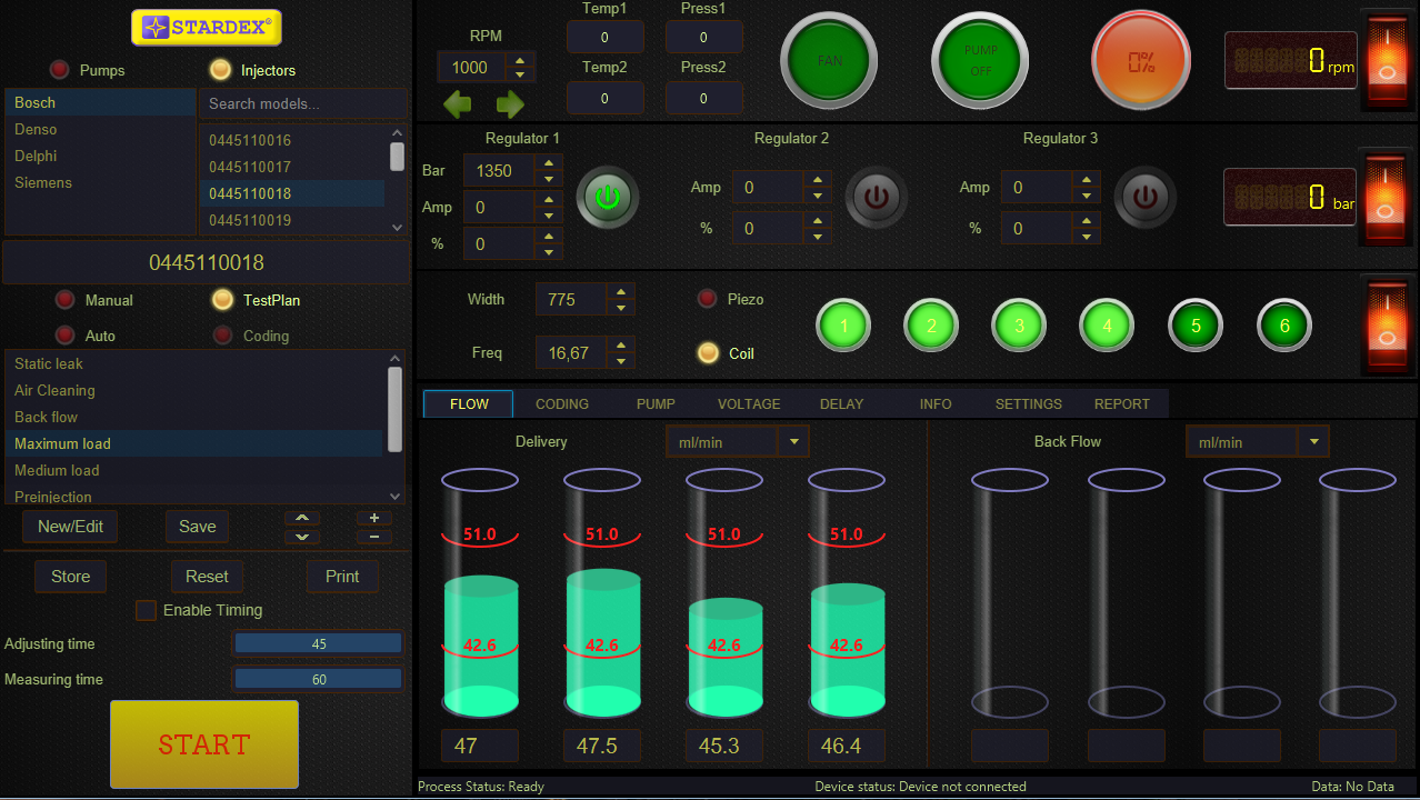Stardex test equipment for modern diesel systems stardex equipment