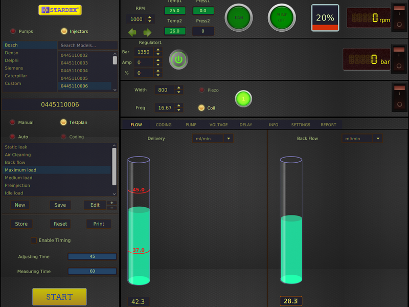 Stardex test equipment for modern diesel systems stardex diesel test equipment